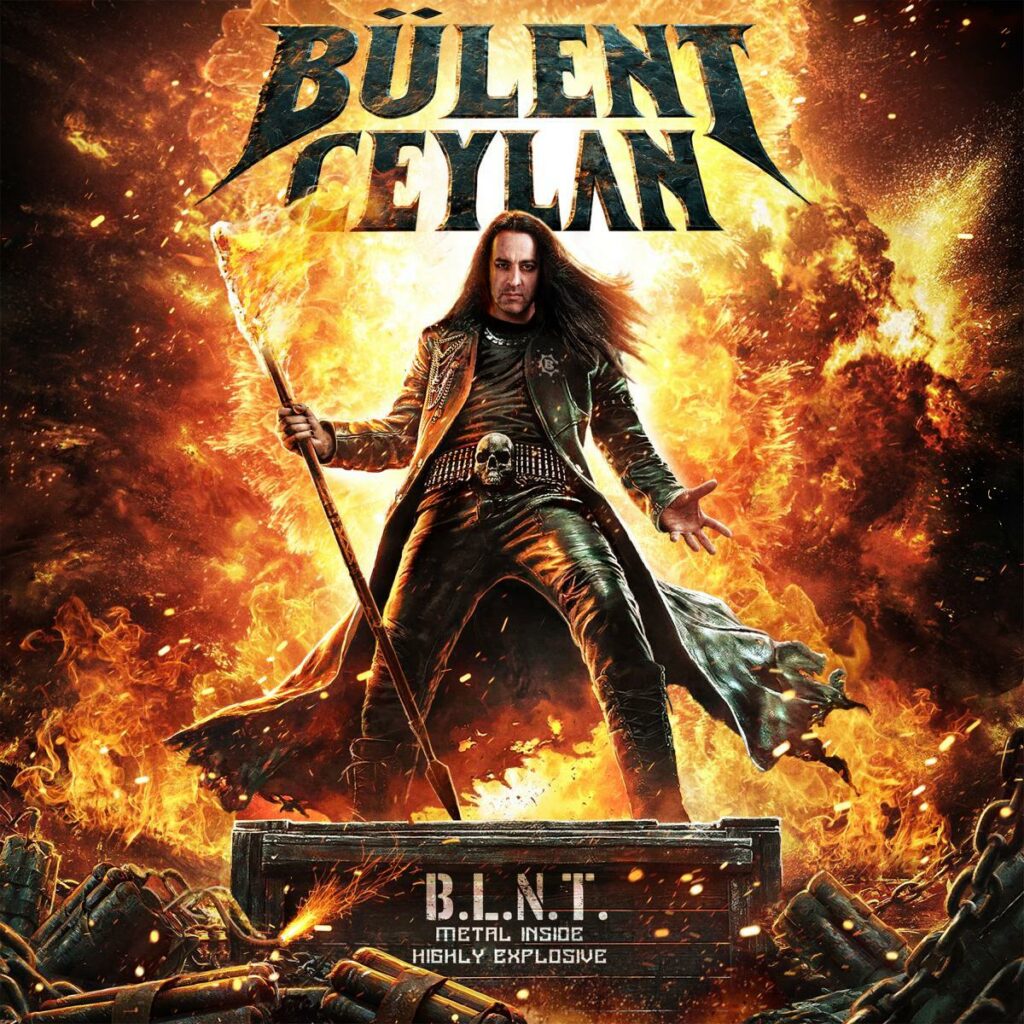 Pochette de l'album de BÜLENT CEYLAN, B.L.N.T. sorti en septembre 2026 chez Napalm Records. Chronique WTR MAG