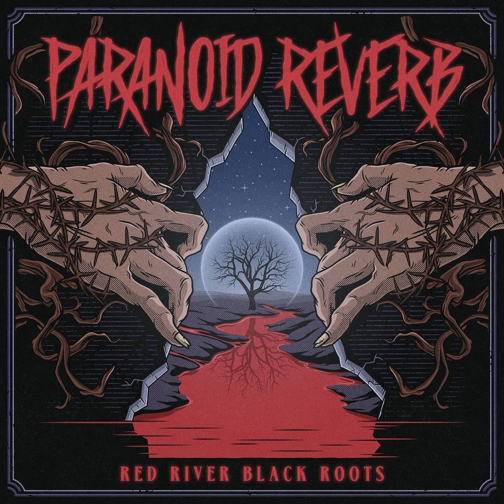 Pochette de l'album de PARANOID REVERB, Red River Black Roots, sorti en septembre 2026 chez Octopus Rising. Chronique WTR MAG