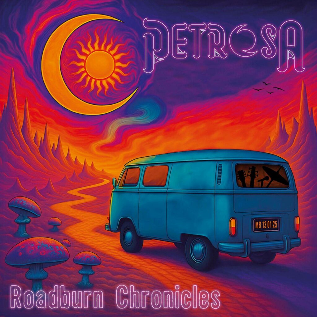 Chroniques - Août 2026 Pochette de l'album "Roadburn Chronicles " de PETROSA. Chronique WTR MAG. https://wtrmag.com/