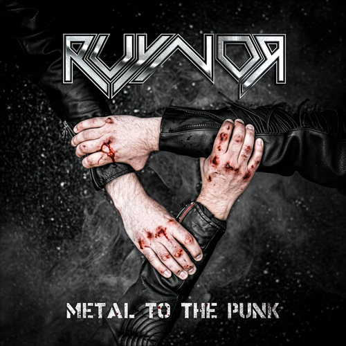 Pochette de l'album de RUYNOR, Metal to The Punk, sorti en septembre 2026 chez Metalapolis Records. Chronique WTR MAG