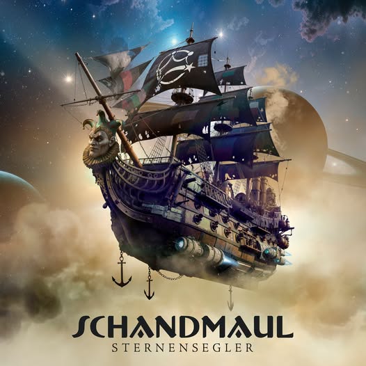 Pochette de l'album de SCHANDMAUL, Sternensegler. sorti en septembre 2026 chez Napalm Records. Chronique WTR MAG