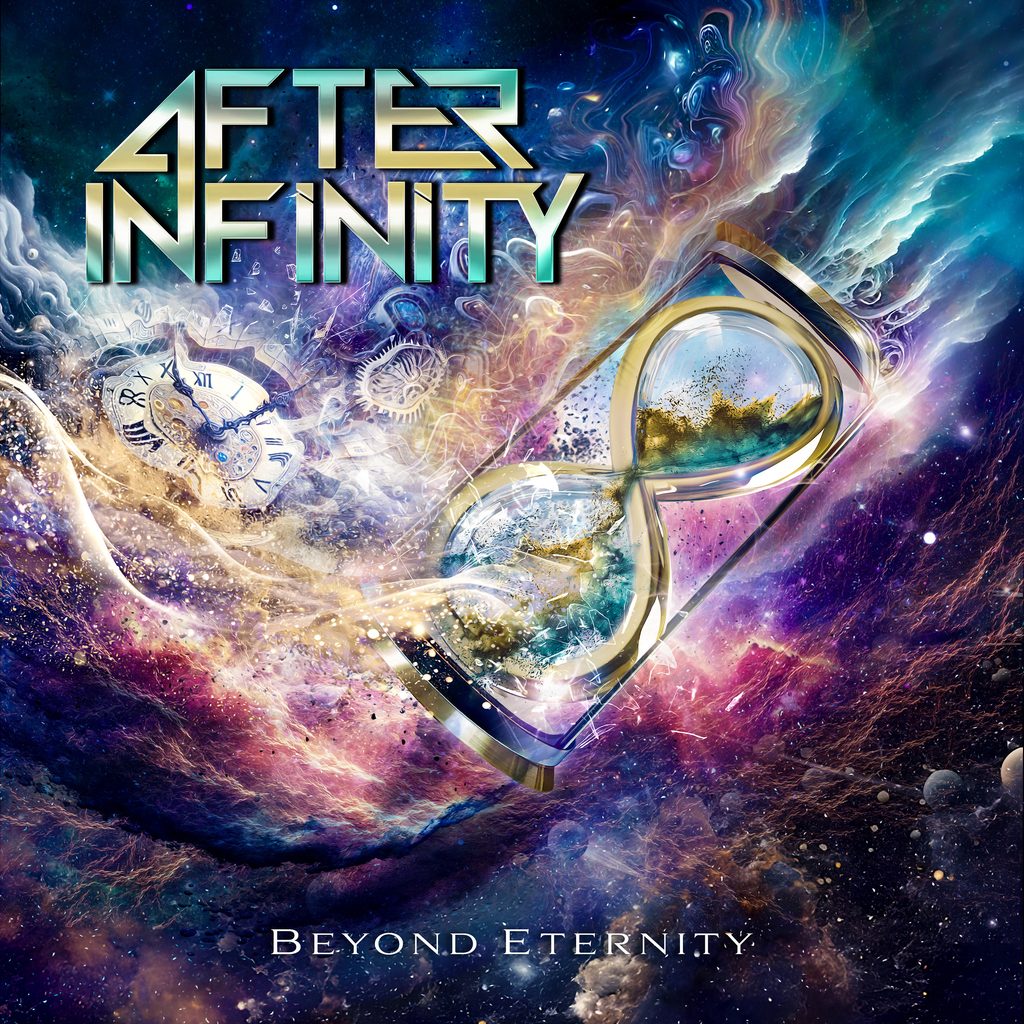 Pochette de l'album de AFTER INFINITY, Beyond Eternity sorti en octobre 2026 chez Rockshots Records. Chronique WTR MAG