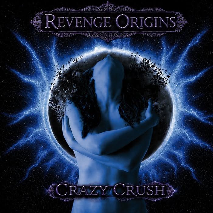 Pochette de l'album de REVENGE ORIGINS, Crazy Crush sorti en octobre 2026 en autoproduction. Chronique WTR MAG