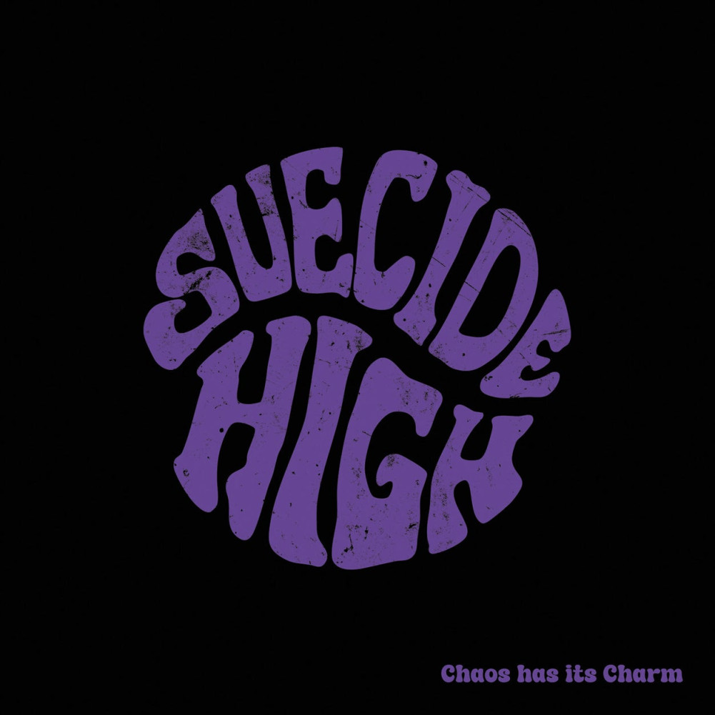 Pochette de l'album de SUICIDE HIGH, Suicide High sorti en octobre 2026 chez M&O Music. Chronique WTR MAG