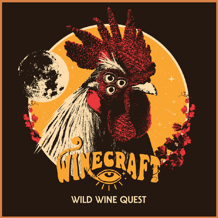 Chroniques - Novembre 2026. Pochette de l'album "Wild wine quest" de WINECRAFT. Chronique WTR MAG
